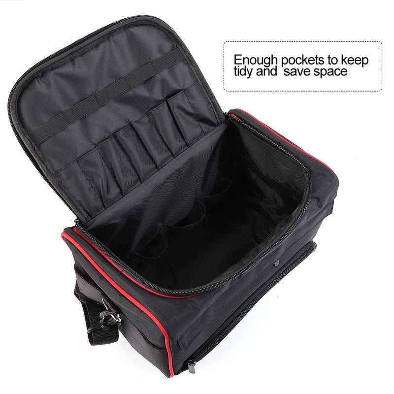 woobles Hairdressing Styling Bag, Professional Salon Scissor Comb Tool Bag, Hairdressers Hair Stylist Cosmetic Organizer for Home Travel and Beauty Salon - Image 2